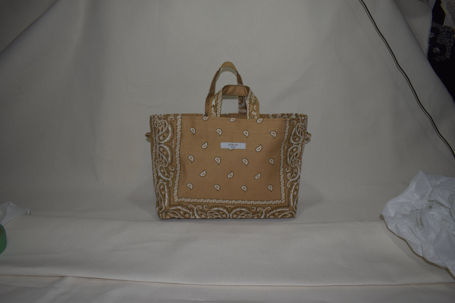 Mid Bodega Paisley bag (beige)