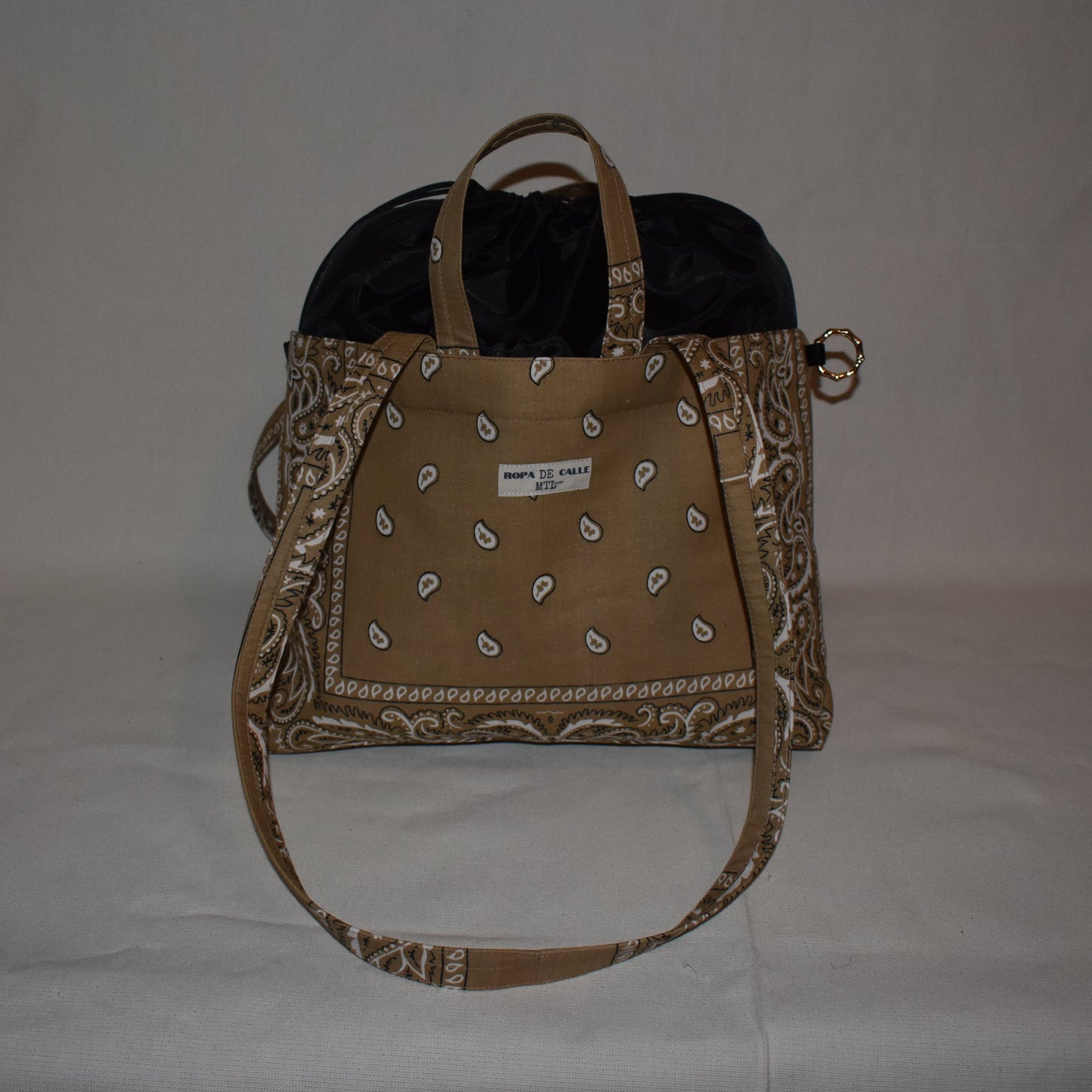 Short Bulte Paisley bag (Tan)